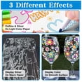 thumbnail image 3 of Bolígrafos de doble línea TRANSON 12 unidades Outline Shimmering, 3 of 7