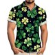 thumbnail image 1 of Ceisia Men's Summer Gift Casual Printed Button-Up Turndown Collar/Lapel Short Sleeve Shirt - Comfortable Daily Outdoor Wear, 1 of 6