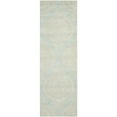 thumbnail image 5 of SAFAVIEH Soho Quinton Geometric Wool Area Rug, Blue/Beige, 3'6" x 5'6", 5 of 10