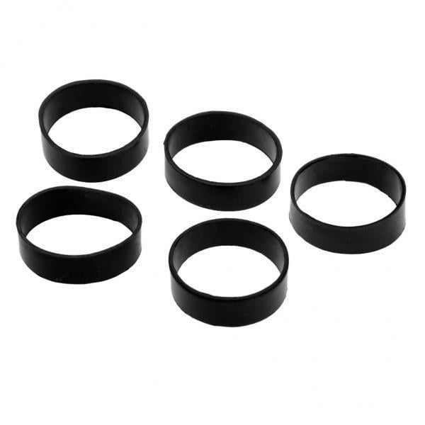 Anillos Fijos de Neumático de Goma Zulema 2x5 para Cinturón de Buceo