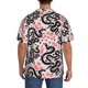 thumbnail image 3 of Fotbe Black Snake Camisa Estampada de Manga Corta para Hombre, Casual de Verano, Estilo Playero, Sin Arrugas-Large, 3 of 5