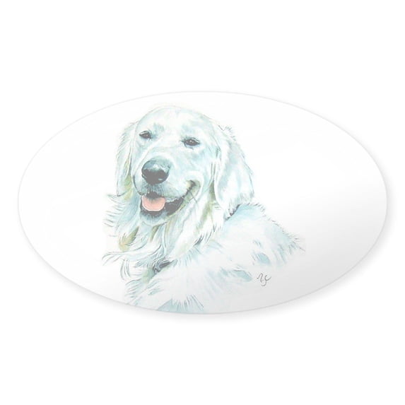 CafePress - English Retriever Sticker - Sticker (Oval)