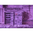 thumbnail image 1 of Ahgly Company Machine Washable Indoor Rectangle Transitional Heliotrope Purple Area Rugs, 2' x 5', 1 of 7