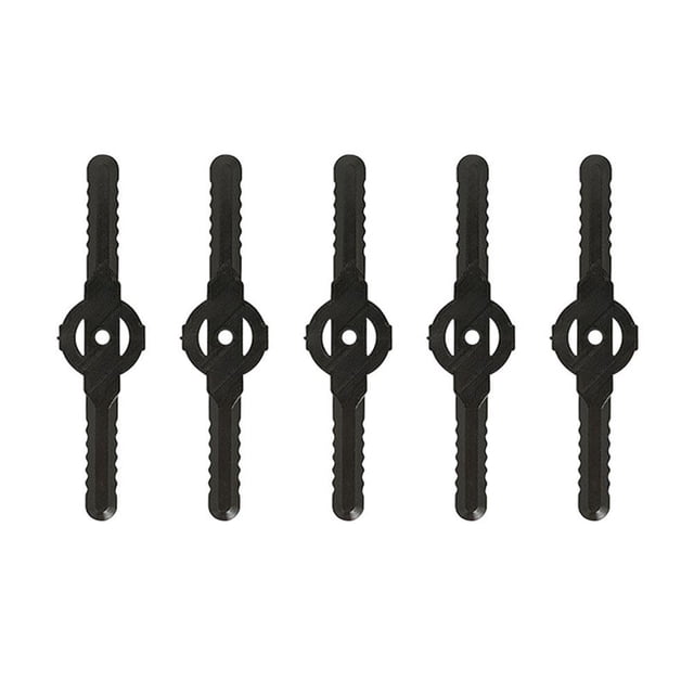 Herramientas Cortacésped Cuchilla Larga Plástico para Cortacésped Accesorios para Cortacésped Plástico Seguridad Cuchilla para Cortacésped (30PCS)