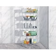 thumbnail image 2 of 5-Tier Metal Storage Shelves, Large Standing Wire Shelving Unit Heavy Duty NSF Utility Wire Shelf Storage Rack for Garage Kitchen Pantry Closet Office Steel Layer Shelf Rack 14" D x 24" W x 60" H, 2 of 6