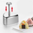 thumbnail image 4 of Rectangular/Triangle/Heart Rice Molds, Unique Steel Rice Shapers, Sushi Molds for Kids, Lunch, Rice Shapers Ref: 3551, 4 of 5