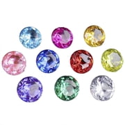 Large Diving Gems Toys for Pool,40MM Colorful Acrylic Diamond Pirate Treasure Diving Gems,Big Pool Gems Jewels Pool Sinking Toys Dive Gems for Swimming Underwater Toy Summer Beach Party