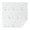 White-4, variant on Floral Square Tablecloth 42x42in(107x107cm) – Waterproof Polyester Printed Table Cover, Wrinkle Resistant & Washable for Kitchen Dining Picnic Party Decor, Thanksgiving,Christmas, Spring,Flower
