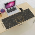 thumbnail image 2 of Dragonfly Gaming Mouse Pad XL Zodiac Stars Extended Non Slip Rubber Base Desk Mat Stitched Edge Keyboard Mat 31.5x11.8 Inch, 2 of 6