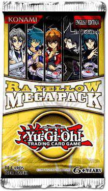 Super Rare Shi En Yugioh Ra Yellow Mega Pack Special Edition 3 Packs 