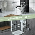 Giantex Toilet Safety Rail, Toilet Grab Bar w/Rotatable Clip ...