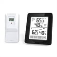 thumbnail image 1 of Medidor Electrónico Digital de Temperatura y Humedad para Interiores y Exteriores con 1 Sensor de Luz de Fondo Inalámbrico de Larga Distancia, 1 of 5
