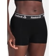 thumbnail image 5 of Reebok Women’s Pro-Series Boyshort Underwear, 3-Pack, Size S - 2XL, 5 of 10