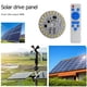 thumbnail image 2 of Sywqhk Panel de iluminación solar redondo LED de doble color con control remoto de luz circular de 3.2V 3.7V Sywqhk Para estrenar, 2 of 9
