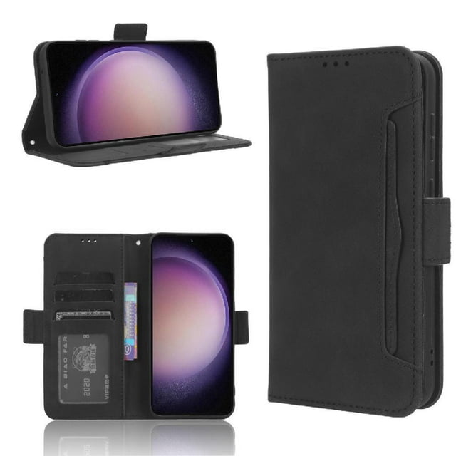 Funda Tipo Billetera GANGXUN para Samsung Galaxy S23 FE 5G – Tapa Flip con Tarjetero