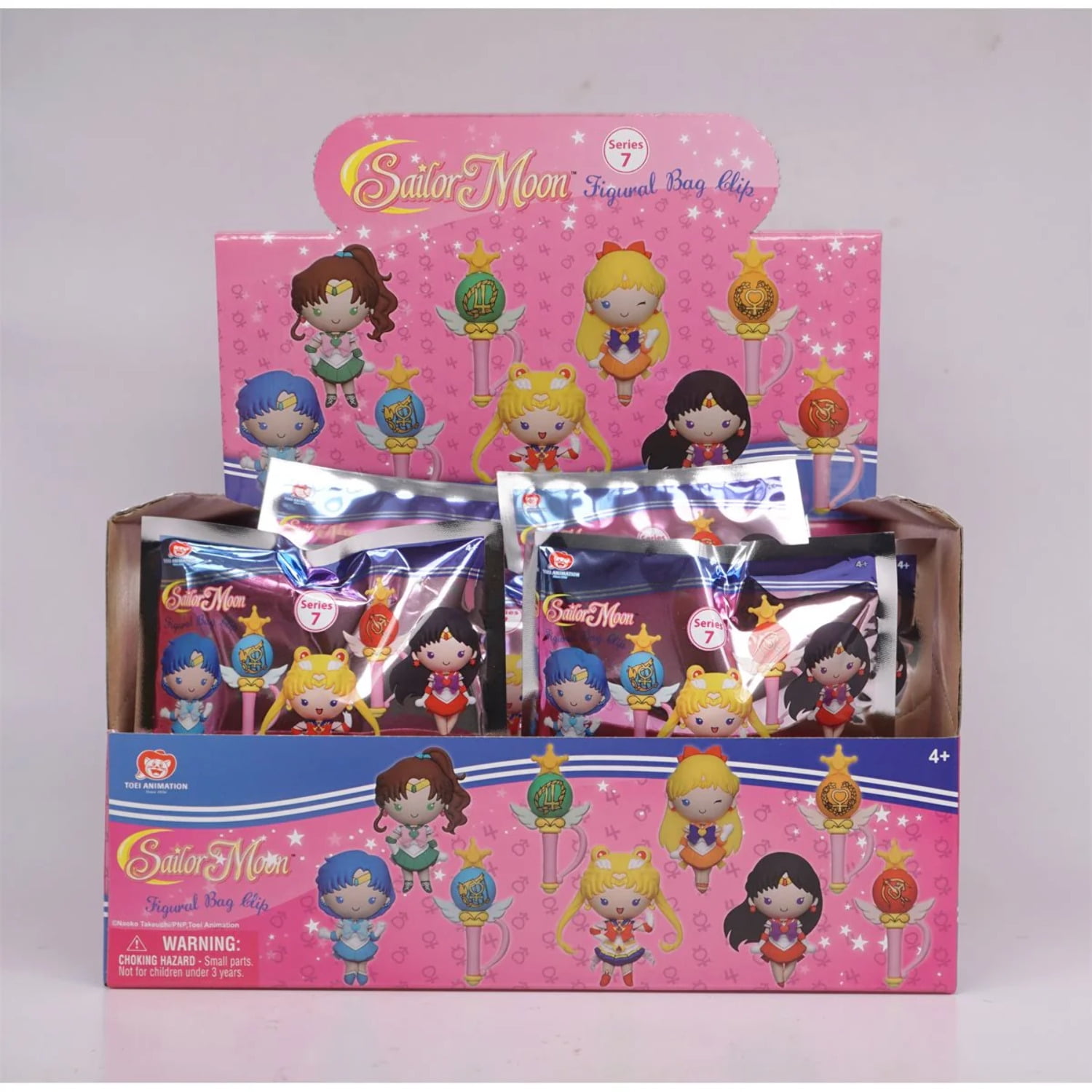 moonの宝物7 Sailor Moon Series 7 3D Foam Bag Clip Random 6-Pack - Walmart.com