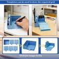 thumbnail image 3 of Note Template Storage Box Holder, Desktop Note Organizer for Post-its & Stationery, Multi-functional Desktop Organizer Case, Topliu, 3 of 6