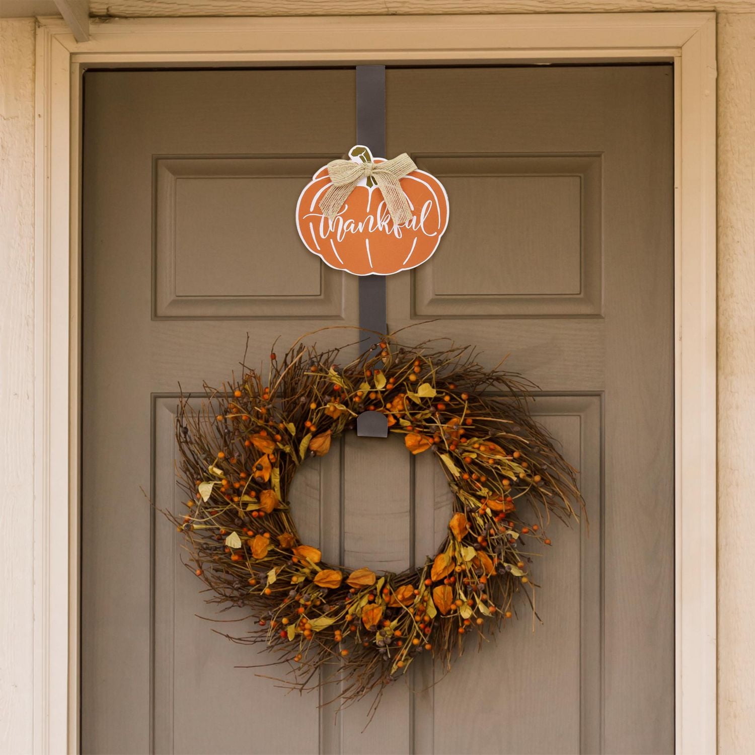 Way To Celebrate Thankful Design Hook Hanger