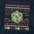 thumbnail image 2 of Dungeons And Dragons T-Shirt 20Sided Dice Ugly Christmas Unisex Graphic Tee For Men & Women, 2 of 7