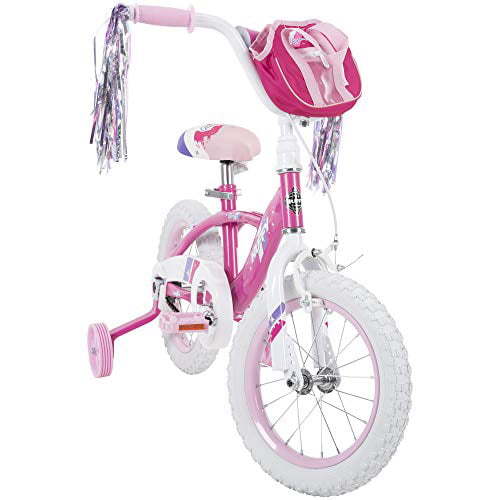 Huffy Kid Bike Quick Connect Assembly Glimmer 14 inch Pink 
