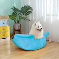 thumbnail image 7 of Banana Shaped Cat Bed for Indoor Comfortable Warm Pet Mat Durable Washable Pet Supplies Cozy Sleeping, 7 of 7