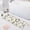 Minimalist Snowdrop, variant on Haosy White Dogs on Pink Grass Bathroom Rugs Non Slip Absorbent Soft Plush Quick Dry Bath Mat, 39"x20"