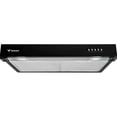 thumbnail image 2 of Campana Extractora Negra Cocina 60 Cm Gabinete Acero Inox, 2 of 6