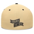 thumbnail image 4 of Men's Fanatics Khaki/Black Virginia Cavaliers Balance Fitted Hat, 4 of 4