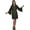 Dark Olive Green, variant on Moomaya Cotton Kimono Robes For Women Lightweight Solid Short Bridesmaid Robes