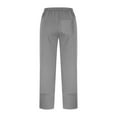 thumbnail image 6 of Uqiangy Harem Pants Women with Pockets Pants for Women Barrel Leg Sweatpants Women Elastic Waist Pants for Women Sweatpants Women Boho Pants for Women Barrel Pants Gray M, 6 of 9