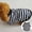 Black, variant on Spring Easter Themed Striped Dog T-Shirt, Soft Pet Apparel Costume for Small to Medium Puppy