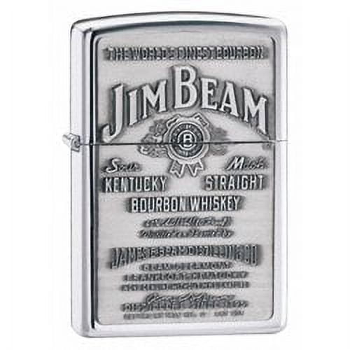 Zippo Jim Beam Pewter Emblem.