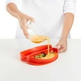 thumbnail image 5 of Lekue Microwave Omelet Cooker Red Silicone, 5 of 8