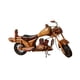 thumbnail image 5 of Modelo de motocicleta de madera coleccionable, accesorio fotográfico hecho a mano, diseño retro decorativo Estilo B, 5 of 9