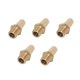 thumbnail image 5 of Silenciador de latón neumático Soledad 5 piezas cabeza larga 1 1 pulgada silenciador neumático, 5 of 6