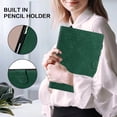 thumbnail image 4 of Dteck for for iPad Mini 7 (A17 Pro) 2024,iPad Mini 6 Generation 8.3 Inch Case 2021, Premium PU Leather Card Slots Adjustable Stand Cover with Auto Sleep/Wake Feature Protective Case, Green, 4 of 7