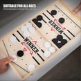 thumbnail image 3 of Sling Puck Game, Fast Sling Puck Game Hockey Game Wooden Board Game For Kids And Adults, Family Game Sling Puck Winner Board Games For Birthday Party, 3 of 5