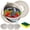 Beige, variant on 4-1 Colander with Bowl Set - Strainers for Kitchen, Food Strainers and Colanders, Pasta Strainer, Rice Strainer, Fruit Cleaner, Veggie Wash, Salad Spinner, Apartment & Home Essentials - Green