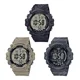 thumbnail image 2 of Reloj Casio Ae-1500wh-8bv, Pantalla Jumbo, 5 Alarmas,luz Led Color de la correa Gris oscuro Color del bisel Gris oscuro Color del fondo Negro, 2 of 2