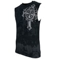 thumbnail image 5 of Xtreme Couture By Affliction Men's Muscle T-shirt Tank Top Ragged Faith, 5 of 11