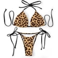 thumbnail image 3 of Top-kevin Women Fashion Halter Bikini Set Two Piece Swimwear Sexy Bathing Suits, 3 of 11