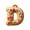 D, variant on LEFXSMR Christmas Gingerbread Letter Ornaments, 3.1" Alphabet Initial Ornaments, Letters Christmas Tree Decorations DIY Decor Party Gifts