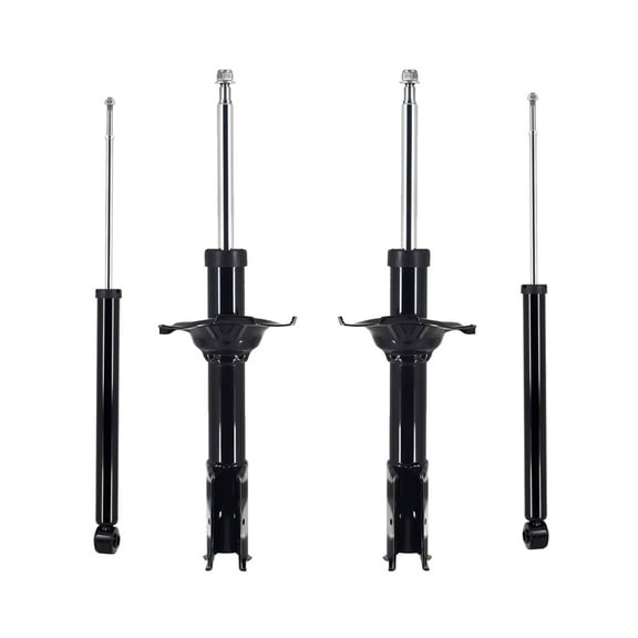Set 4 Front Suspension Strut Assembly-Rear Shock Absorber For 2004-2006 Scion Xb