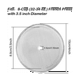 thumbnail image 3 of 4 Packs French Press Replacement Filters Mesh Screen Perfect for 34 OZ,8 Cup French Press,4 * Filter,gray, 3 of 6