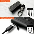 thumbnail image 4 of DAMOACAM QHD 2560x1440P Car Key 2K Hidden Camera Spy Camera Key fob Key Chain Concealed Lens No Red Light Wide-Angle Nanny Security Surveillance Cam U, 4 of 7