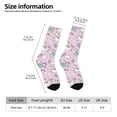 thumbnail image 2 of Vsdgher Llama Unicorn and Rainbow Crew Socks for Men & Women, Breathable Casual Athletic Ankle Socks, 2 of 6