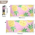 thumbnail image 3 of Pineapple Pink Beach Towel Fast Drying Camping Towels Sand Free Beach Blanket Soft Absorbent Travel Sport Towel for Gym Bath Shower Swimming 30" x 60" Washcloth Gift, 3 of 7