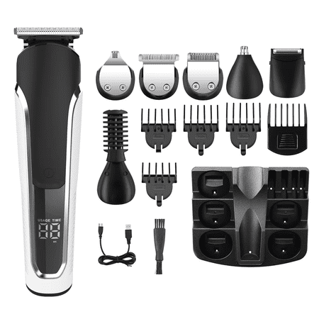 Hair Trimmer Hair clippers for home use digital hair salons head engraving shaving clippers Mens Grooming Kit and Hair Clipper Nose Ear Body and Face Electric Razor with USB