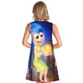 thumbnail image 2 of Saiise inside out 2 Print Women's Sleeveless Knee-Length Dress with Pockets Casual Summer Tank Dress, 2 of 7