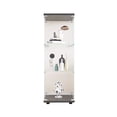thumbnail image 4 of Pouseayar 3-Shelf Glass Display Cabinet, One-Door Curio Cabinets for Living Room, Bedroom, Office, Black Floor Standing Glass Bookshelf, 4 of 11
